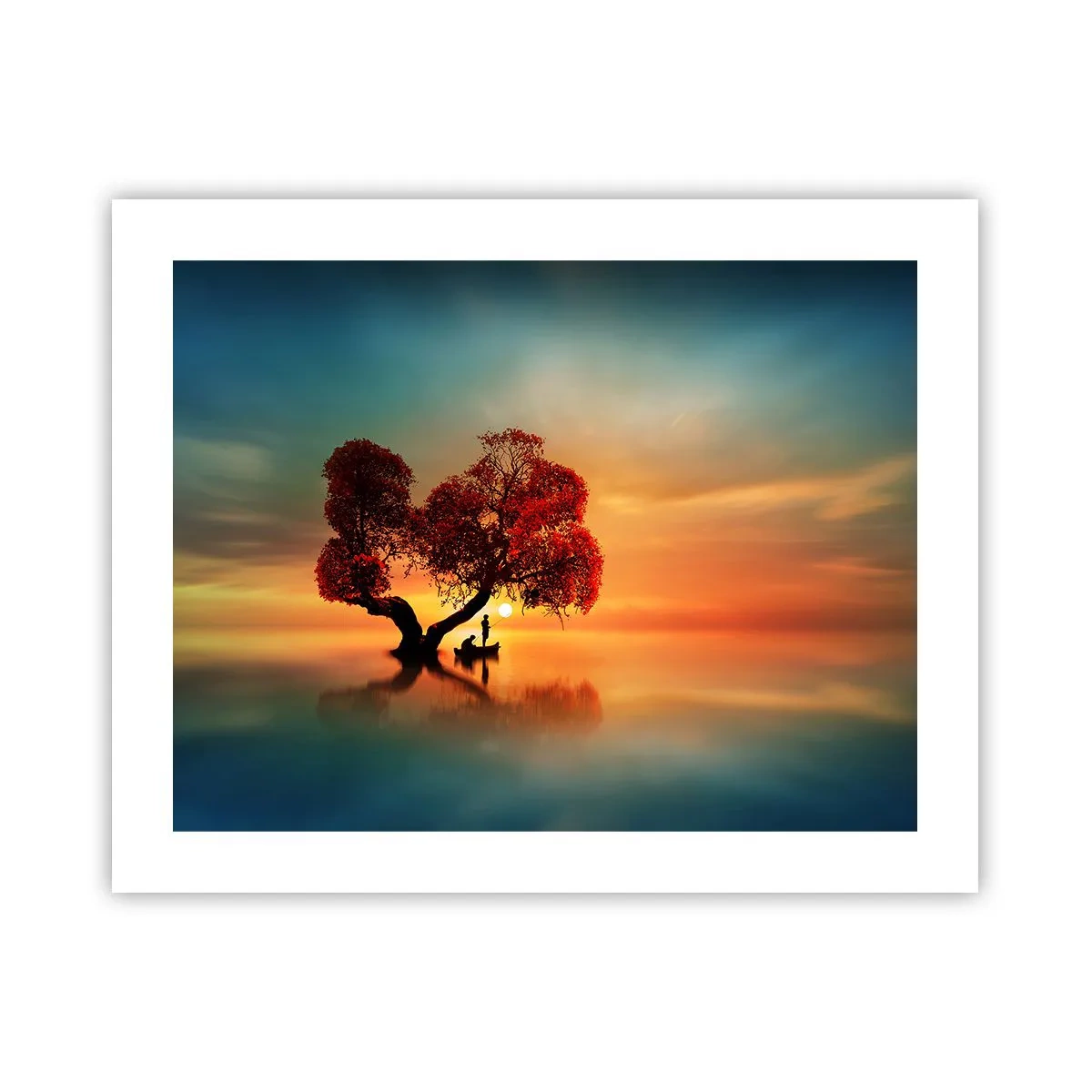 Plakat - Oddaleńcy i ciszyzna bezświata - 50x40 cm