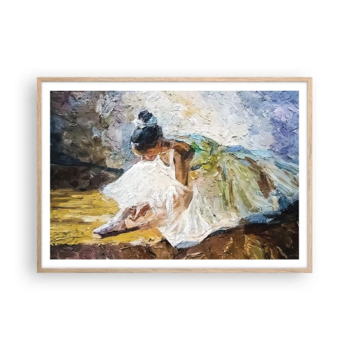Plakat w ramie jasny dąb - Z obrazu Degasa - 100x70 cm