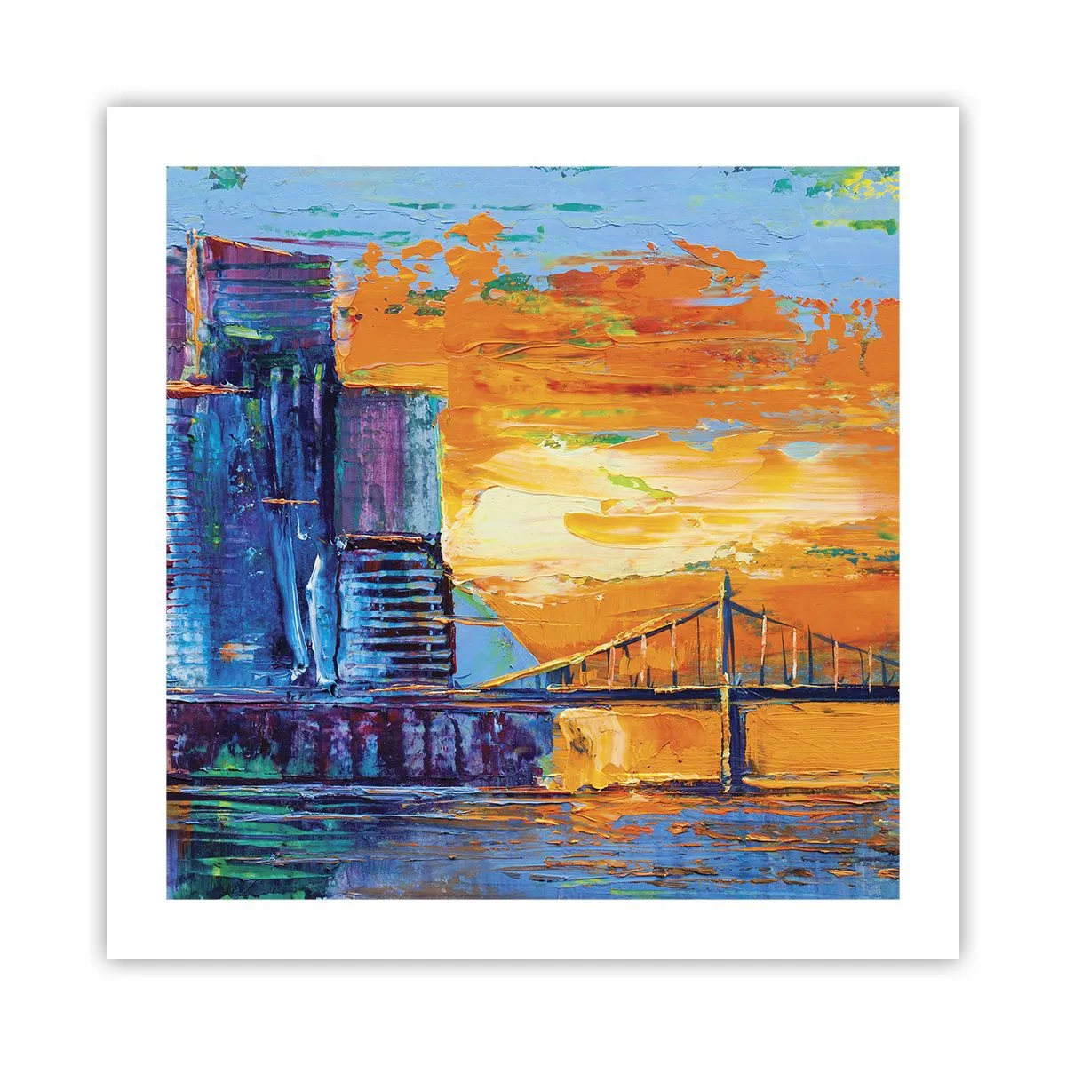 Plakat - Kultura i natura - 50x50 cm