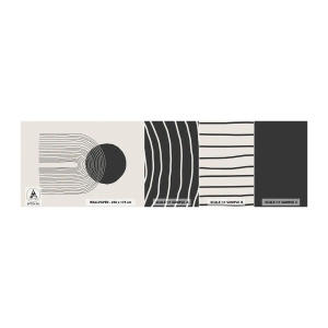 Fototapeta Próbka Standard Eco - Drżenie i pewność - Abstrakcja, Sztuka, Minimalizm - 100x30 cm