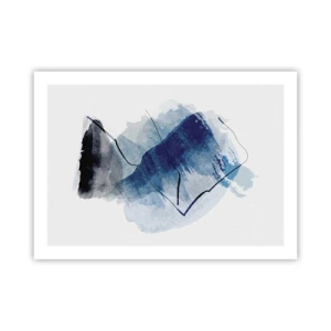 Plakat - Lodowa góra - 70x50 cm