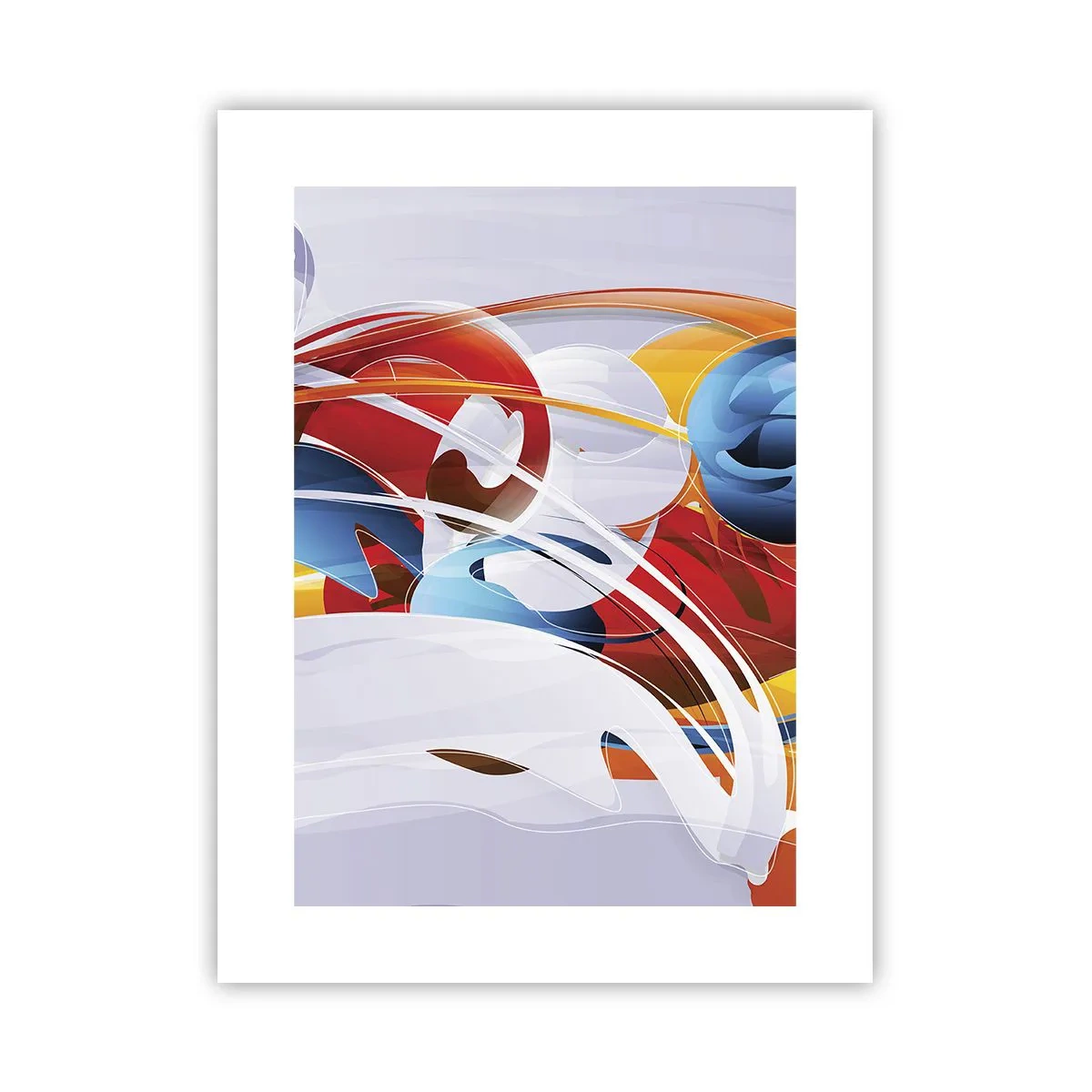 Plakat - Taniec żywiołów - 30x40 cm