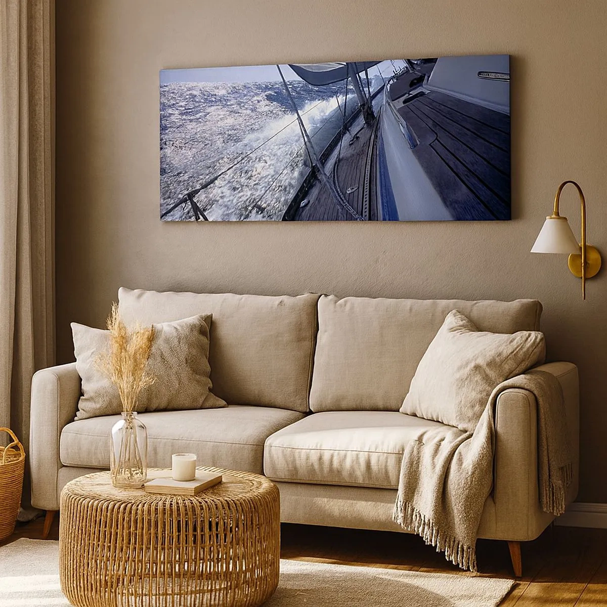 Obraz na płótnie - Wiem, co to być ptakiem - 100x40 cm