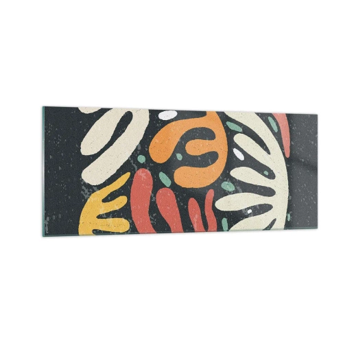 Obraz na szkle - Kompozycja – zaraz cię schwytam - 100x40 cm