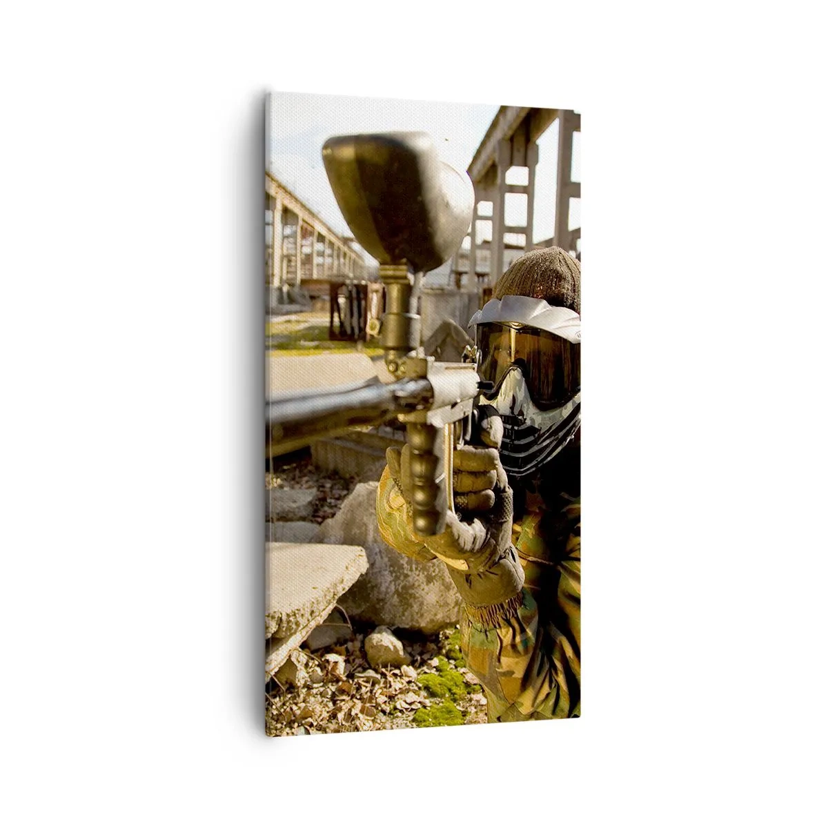 Obraz na płótnie - I ty możesz zostać bohaterem - 55x100 cm