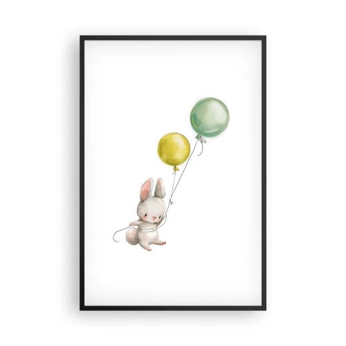 Plakat w czarnej ramie - Też polecę! - 61x91 cm