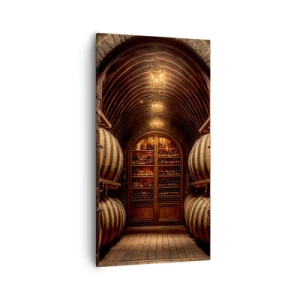 Obraz na płótnie - Klimatyczna piwnica - 55x100 cm