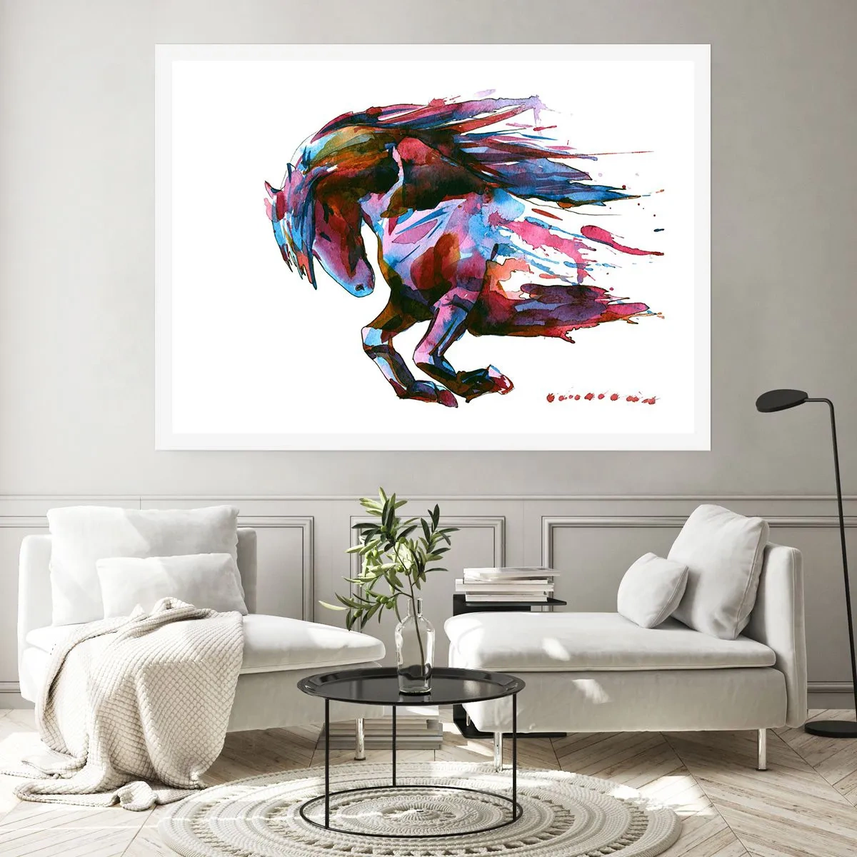 Plakat - W uniesieniu - 50x40 cm