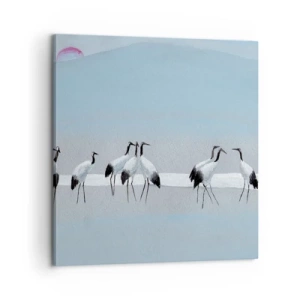 Obraz na płótnie - Po gorącym dniu - 60x60 cm