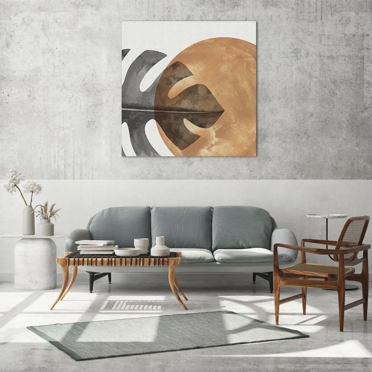 Obraz na szkle - Zawsze słońce - 60x60 cm