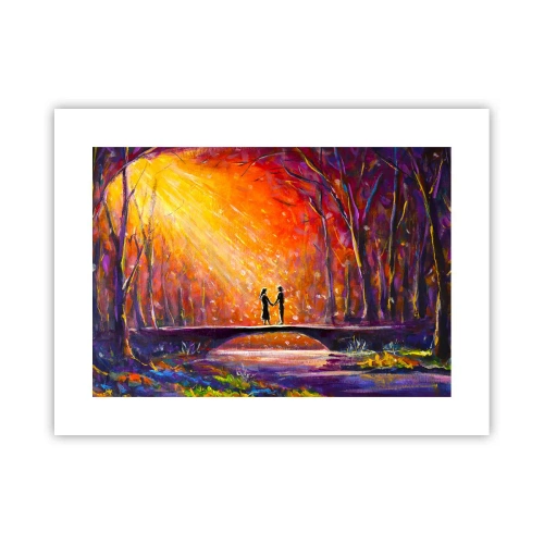 Plakat - Niebo ich też kocha - 40x30 cm