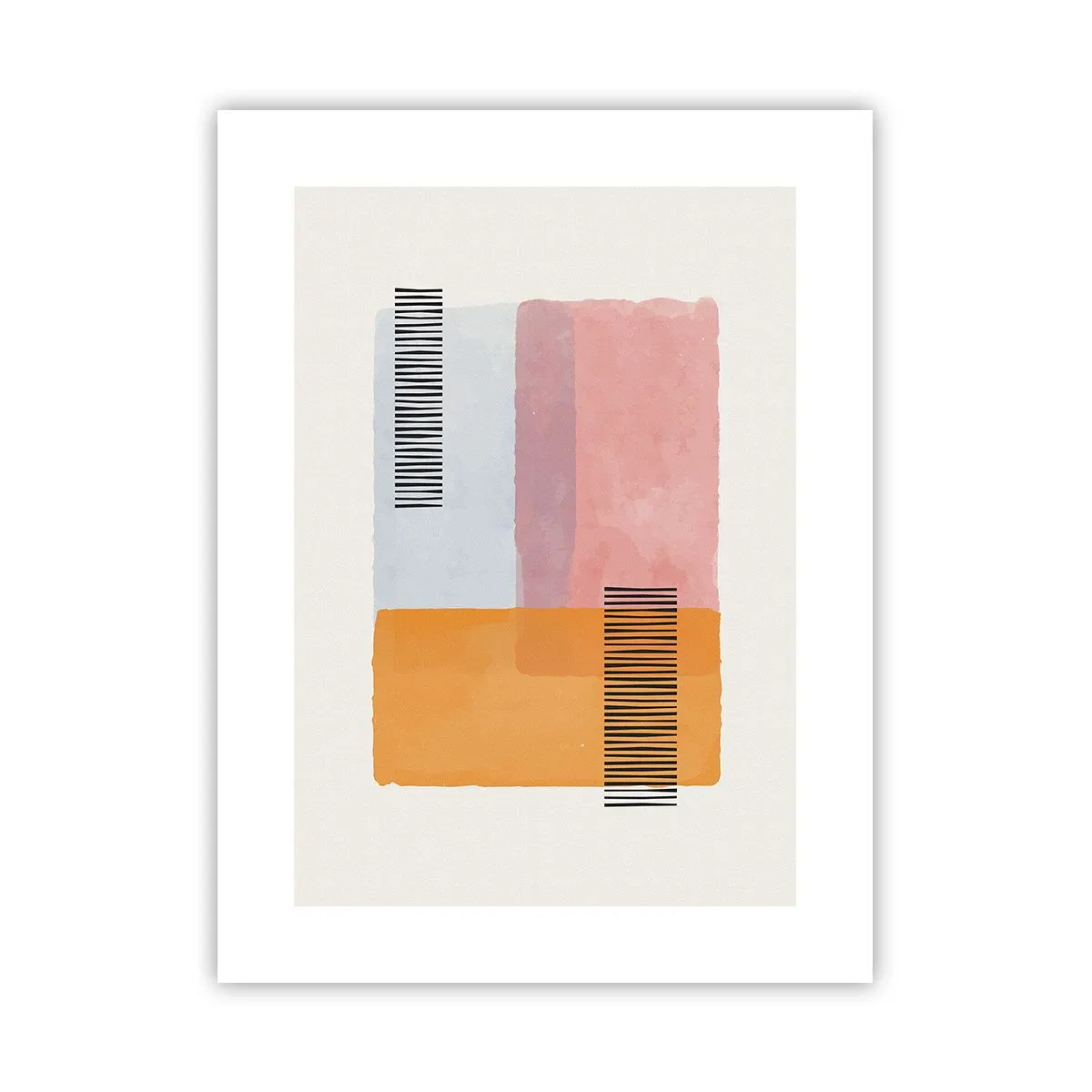 Plakat - Z kąta w kąt - 30x40 cm