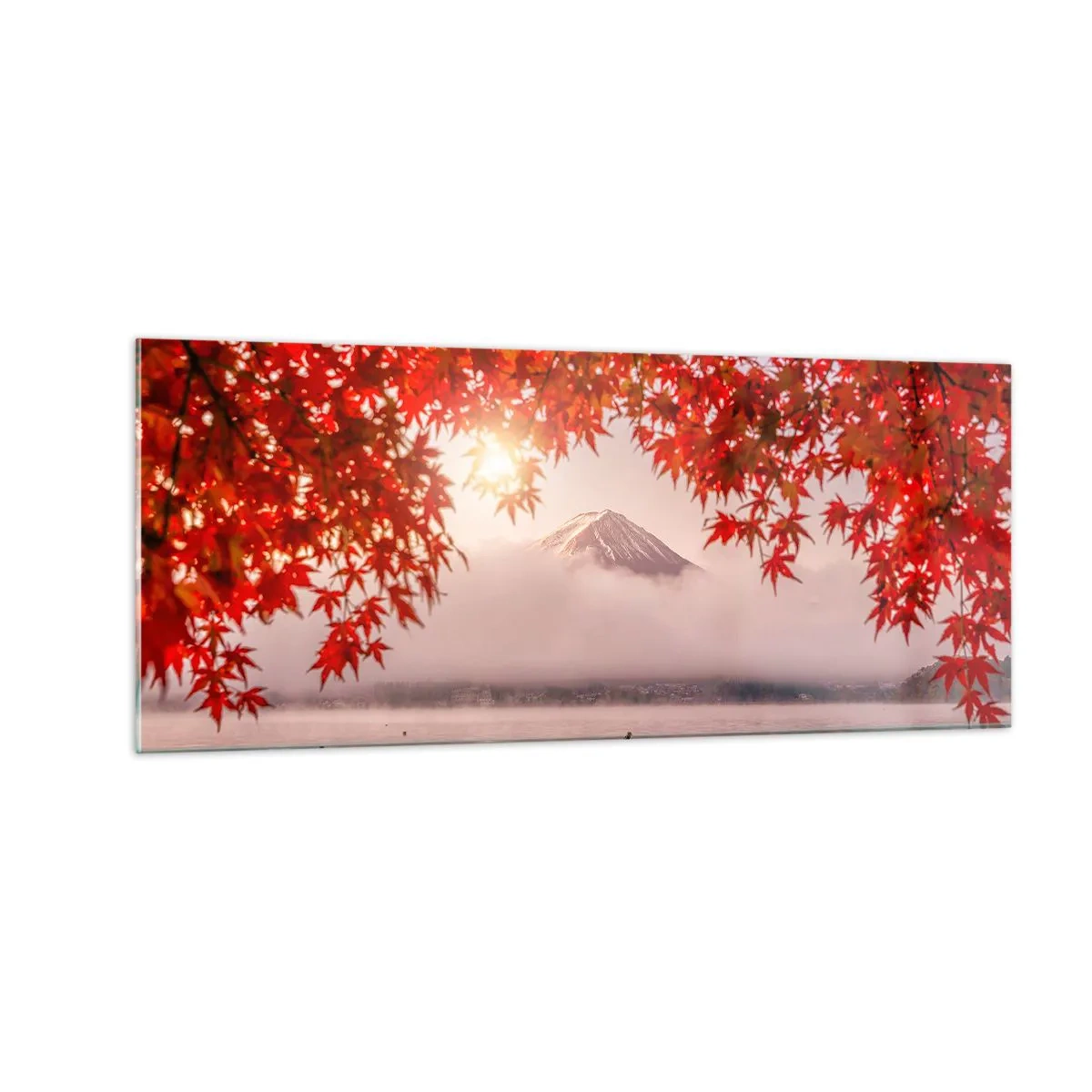 Obraz na szkle - W japońskim klimacie - 100x40 cm