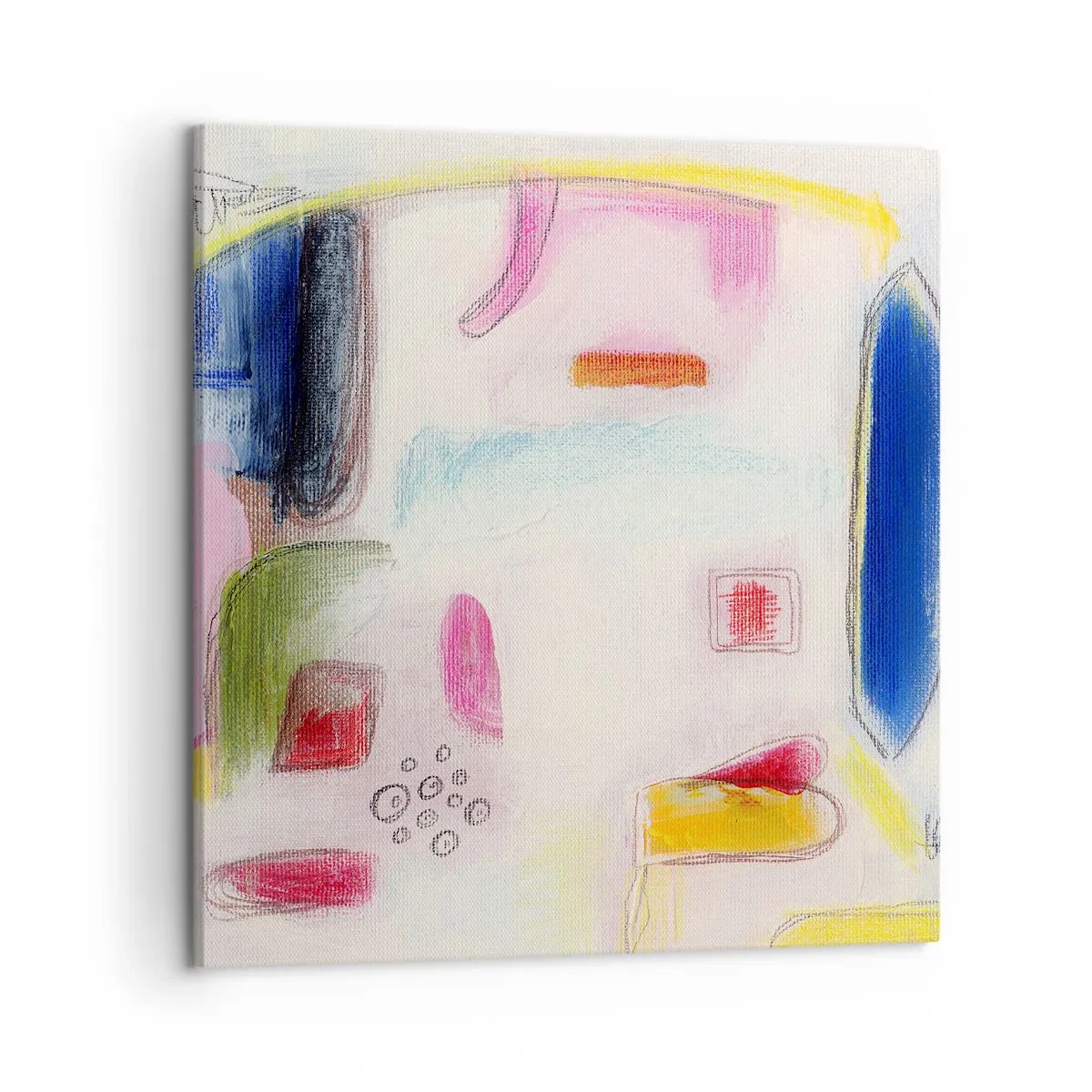 Obraz na płótnie - Bardziej wypukłe niż wklęsłe czy płaskie - 50x50 cm