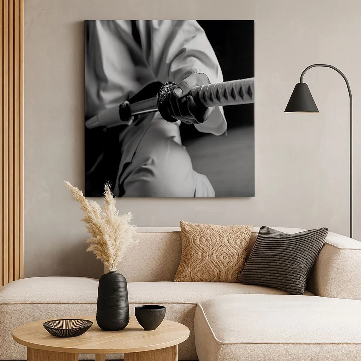 Obraz na płótnie - Dusza wojownika - 30x30 cm