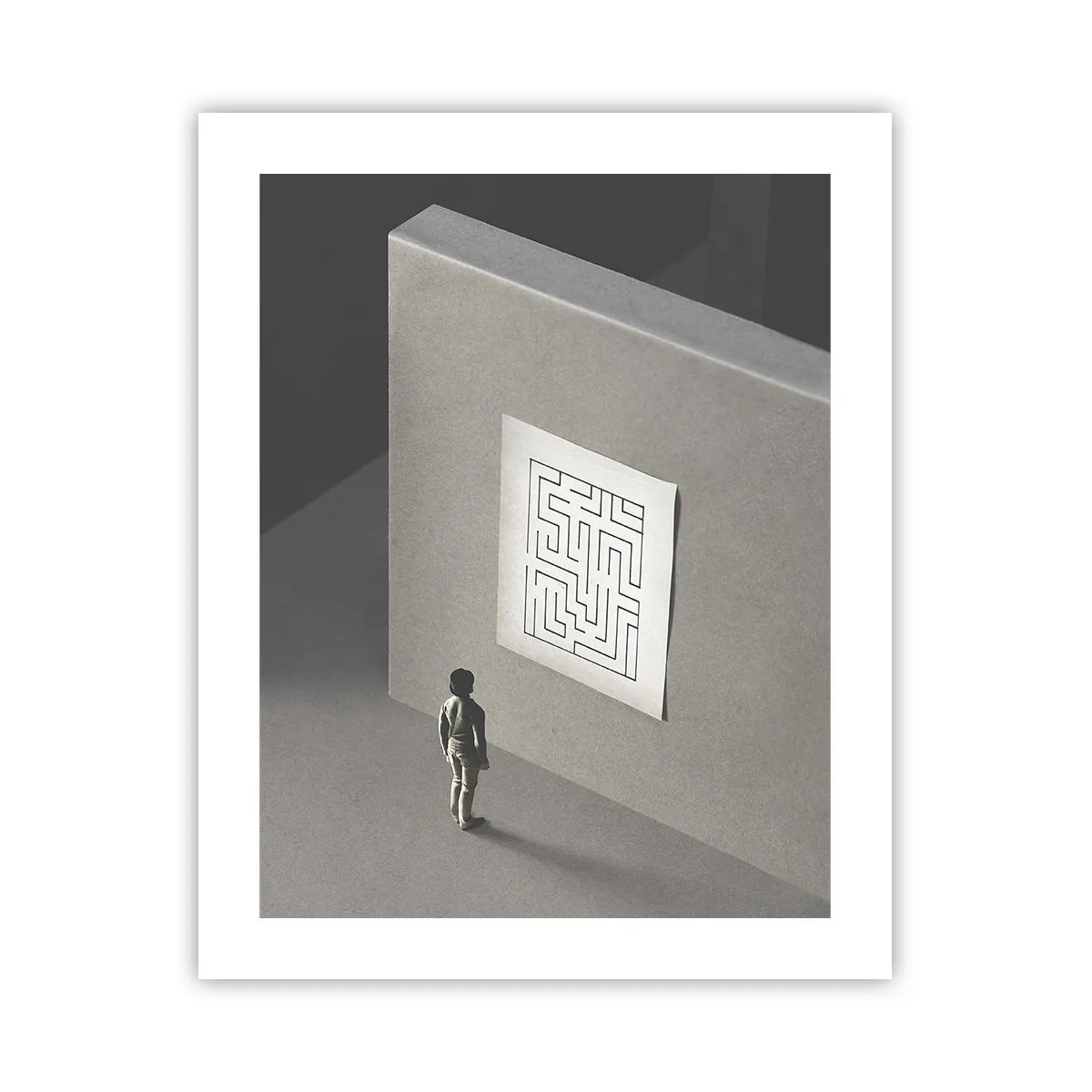 Plakat - Ale gdzie jestem? - 40x50 cm