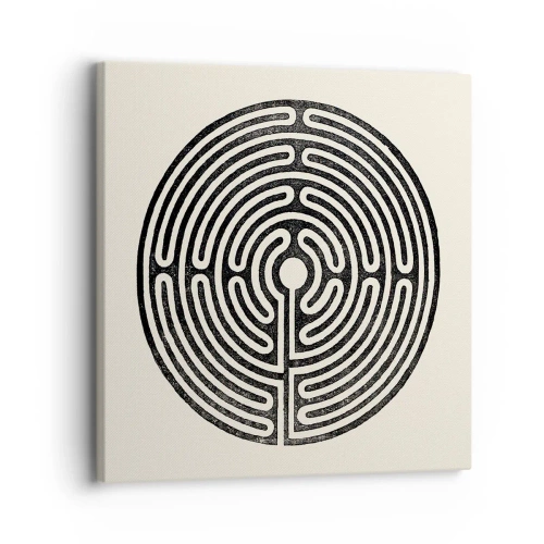Obraz na płótnie - Tajemniczy porządek - 30x30 cm