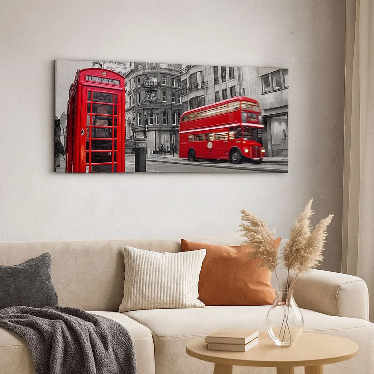 Obraz na płótnie - Najczerwieńsze w Europie - 100x40 cm