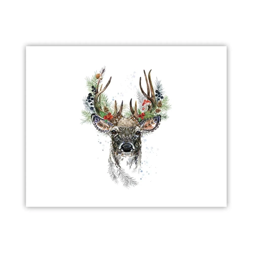 Plakat - W świątecznej szacie - 50x40 cm