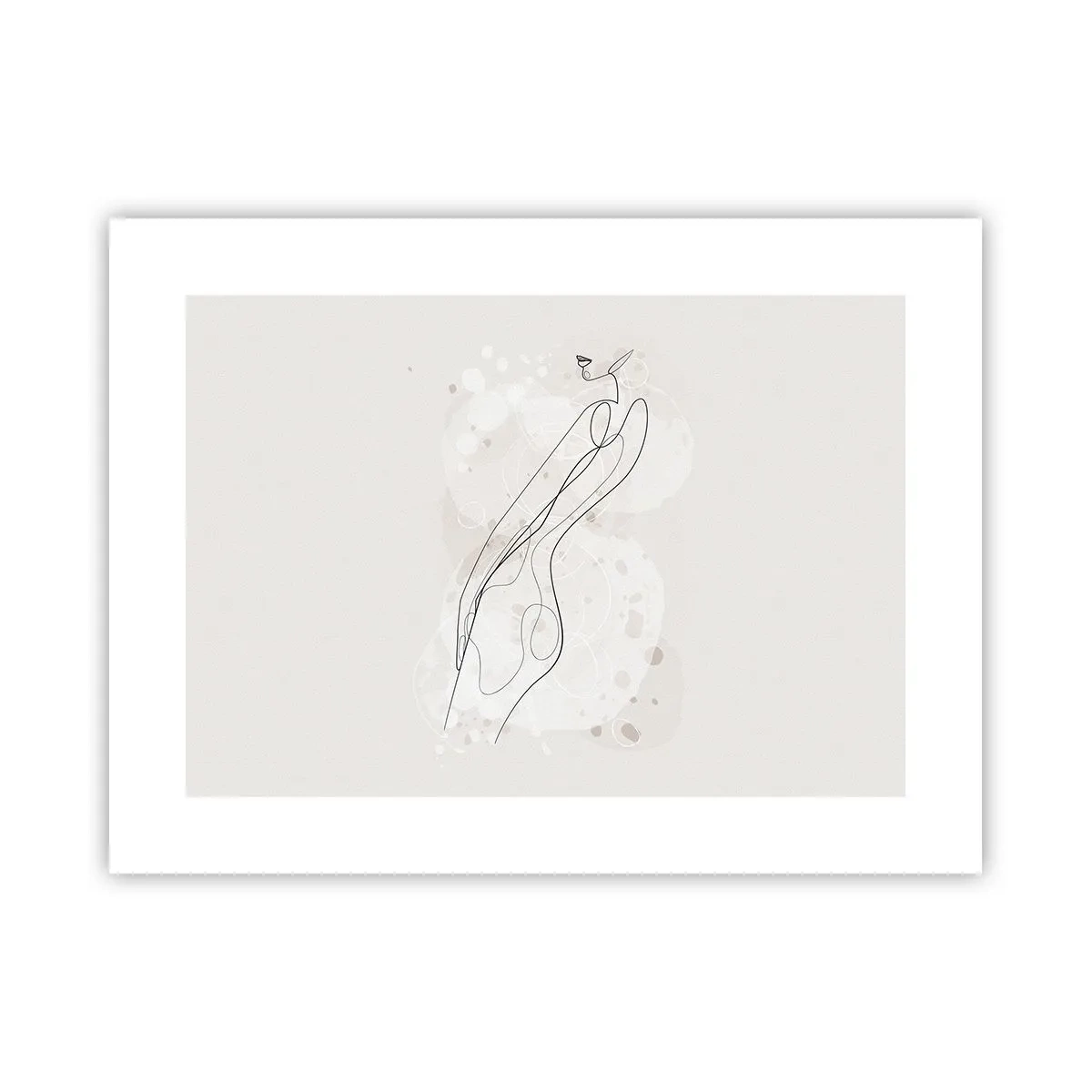 Plakat - Pobłądzić spojrzeniem - 40x30 cm