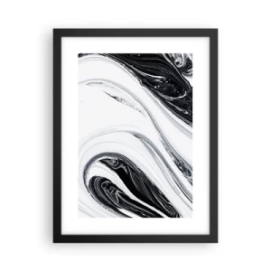 Plakat w czarnej ramie - Połączenie przeciwieństw - 30x40 cm