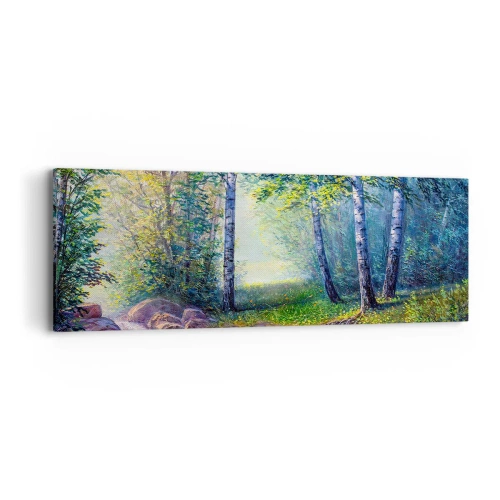 Obraz na płótnie - Sielankowa sceneria - 90x30 cm
