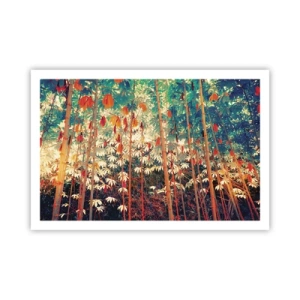 Plakat - Tajemne życie liści - 91x61 cm