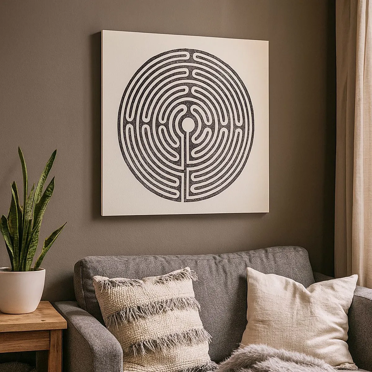 Obraz na płótnie - Tajemniczy porządek - 30x30 cm