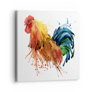 Obraz na płótnie - Królewska szata, królewska duma - 40x40 cm