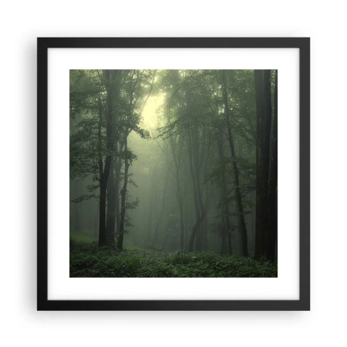 Plakat w czarnej ramie - Zanim się obudzi - 40x40 cm