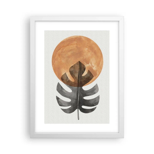 Plakat w białej ramie - Zawsze słońce - 30x40 cm