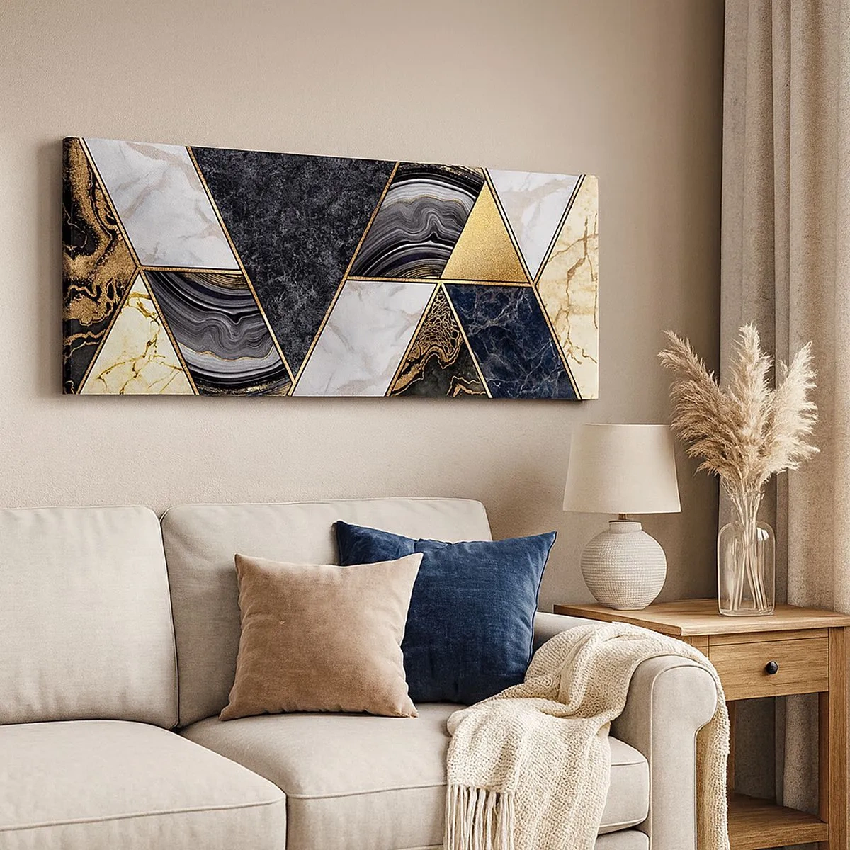 Obraz na płótnie - Kamień przy kamieniu - 100x40 cm