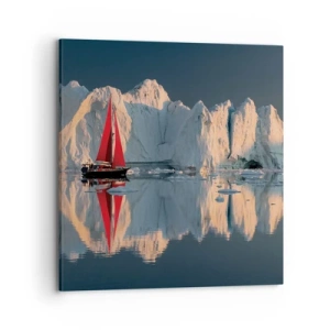 Obraz na płótnie - Na krańcu świata - 70x70 cm
