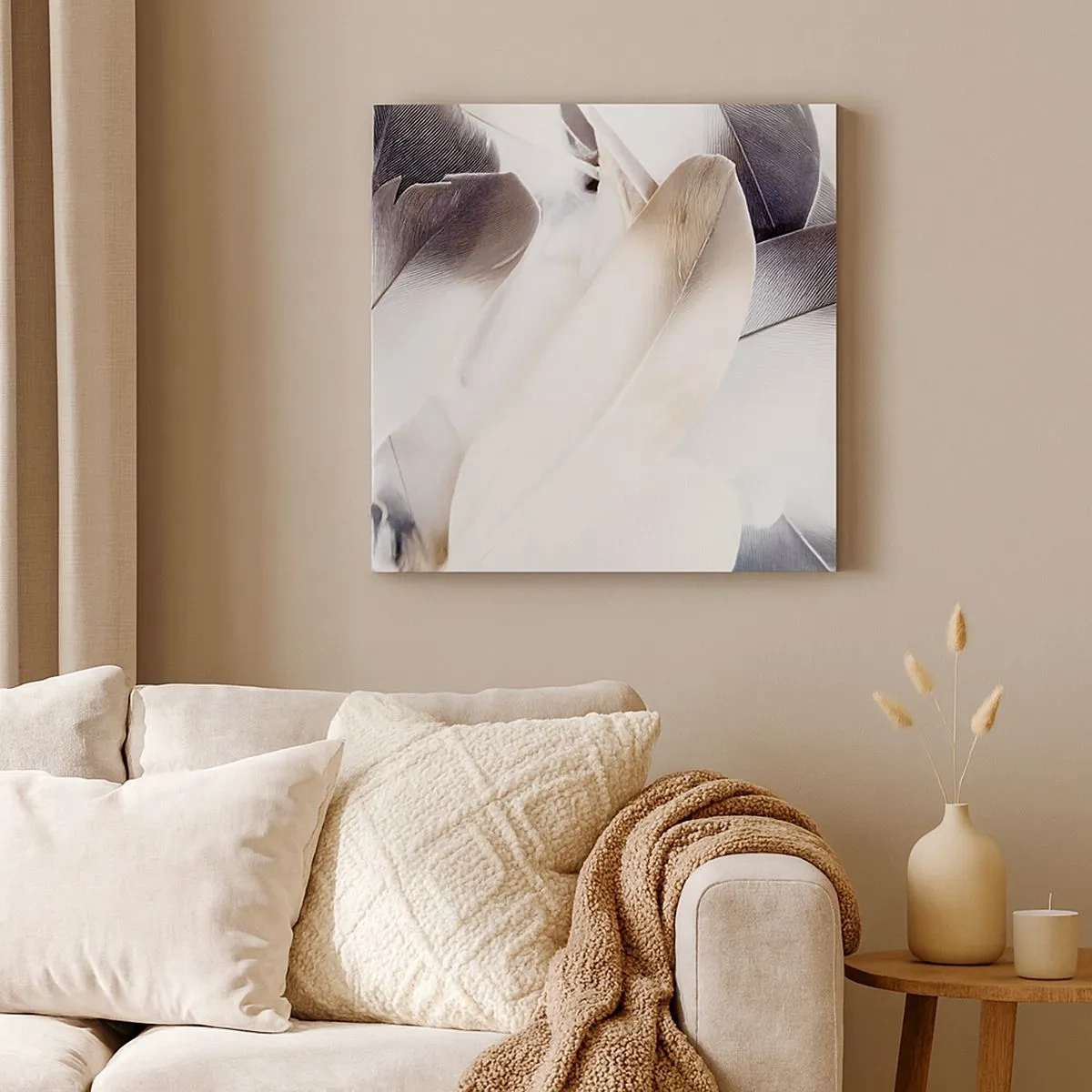 Obraz na płótnie - Niemal anielskie - 30x30 cm