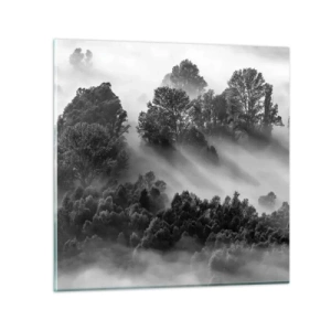 Obraz na szkle - Wstający ze snu - 70x70 cm