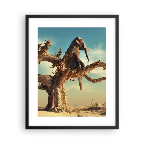 Plakat w czarnej ramie - Nowy punkt widzenia - 40x50 cm