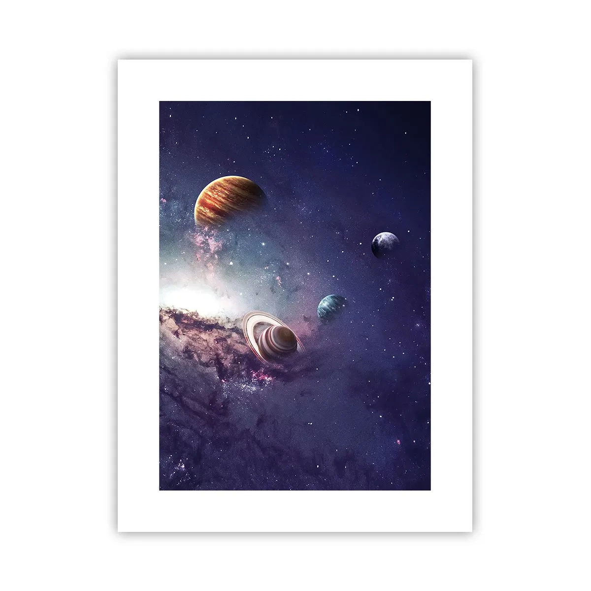 Plakat - Układ słoneczno-taneczny - 30x40 cm