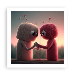 Plakat - Każdemu wolno kochać - 60x60 cm