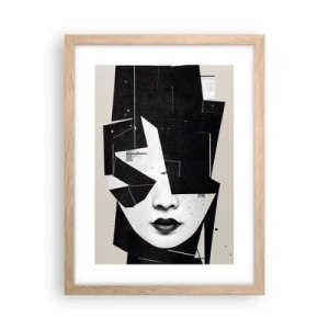 Plakat w ramie jasny dąb - Głęboko ukryte - 30x40 cm