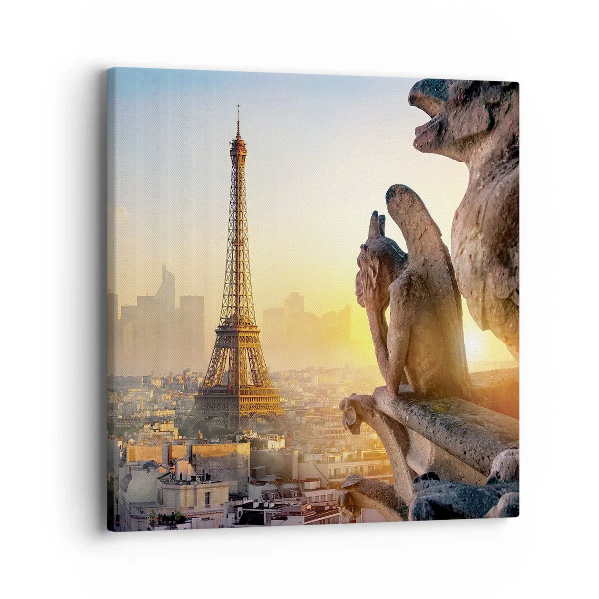 Obraz na płótnie - Wiele się zmieniło… - 40x40 cm