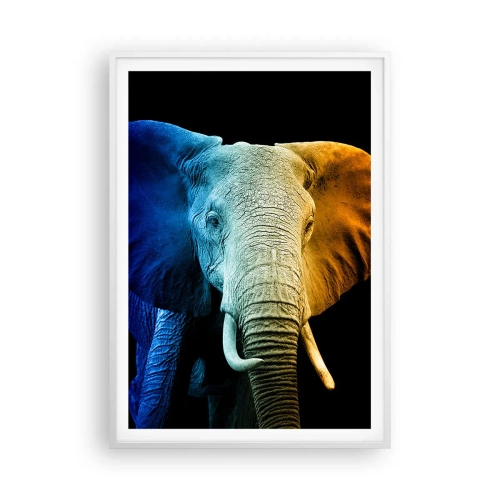 Plakat w białej ramie - Ekscentryk, nie dziwak - 70x100 cm