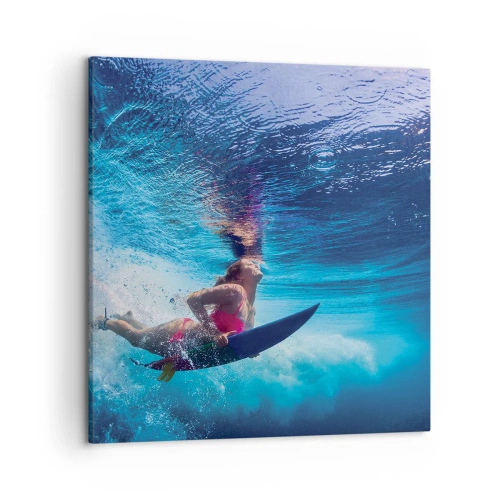 Obraz na płótnie - Głębia radości - 50x50 cm