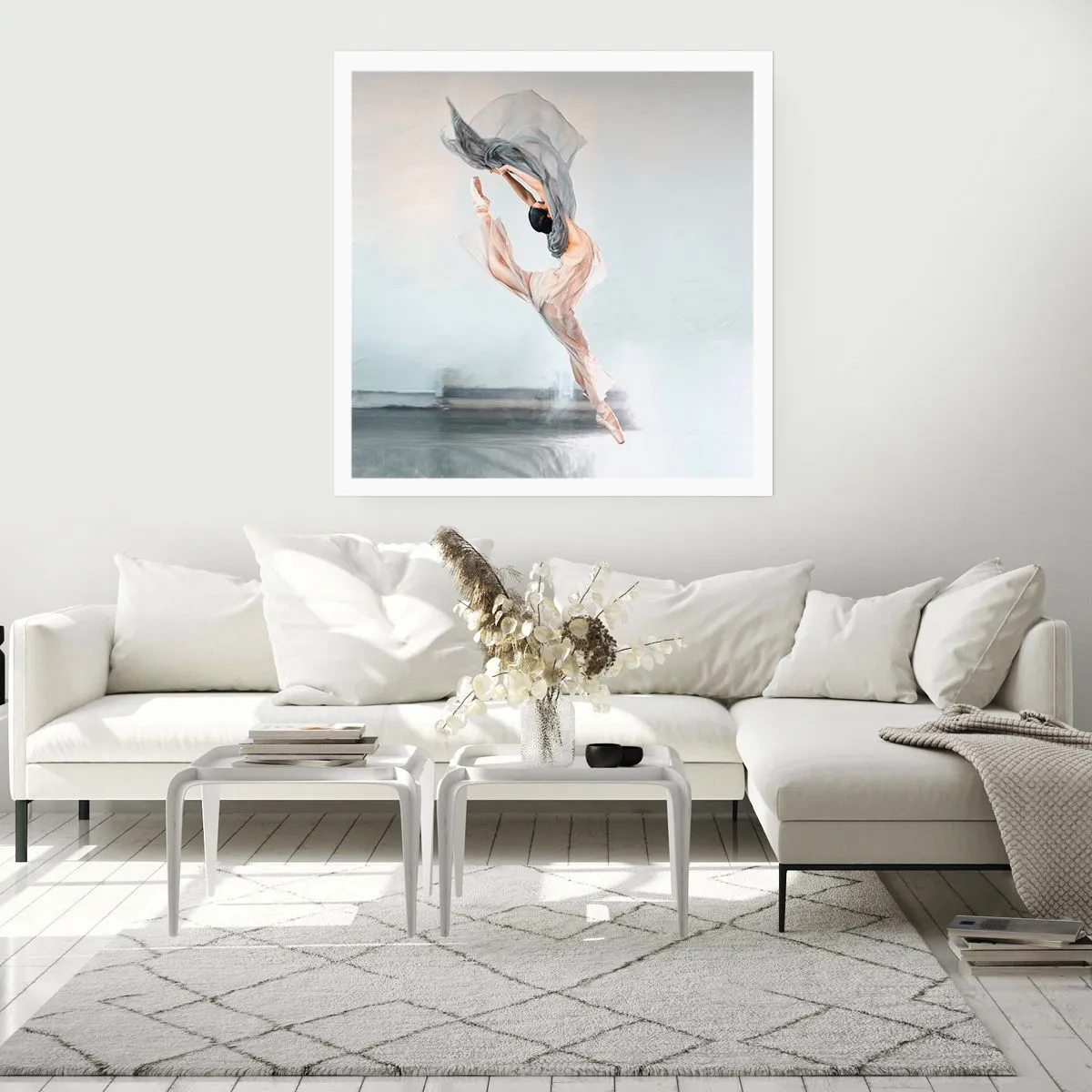 Plakat - W tanecznym uniesieniu - 50x50 cm