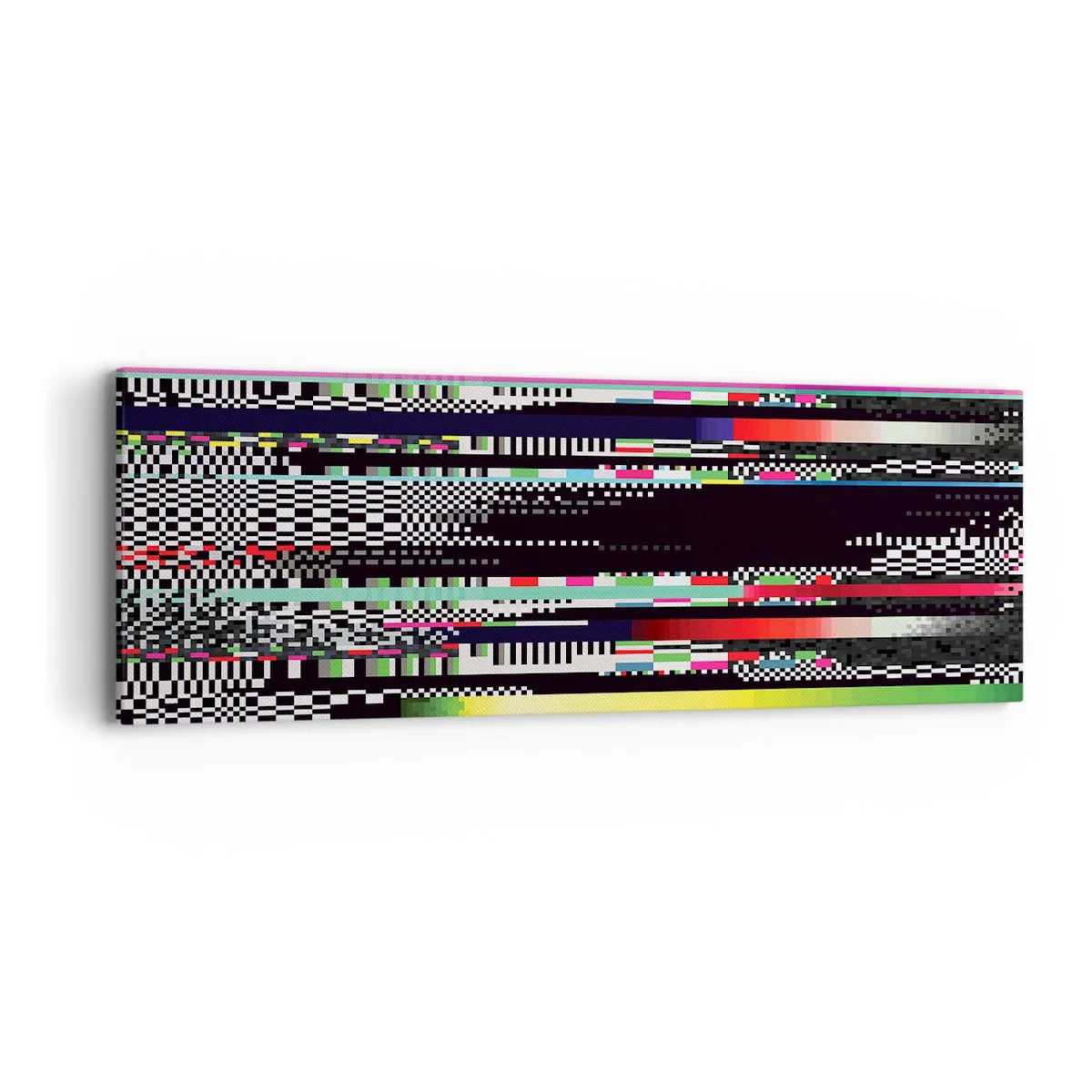 Obraz na płótnie - Obraz konrolny rzeczywistości - 90x30 cm