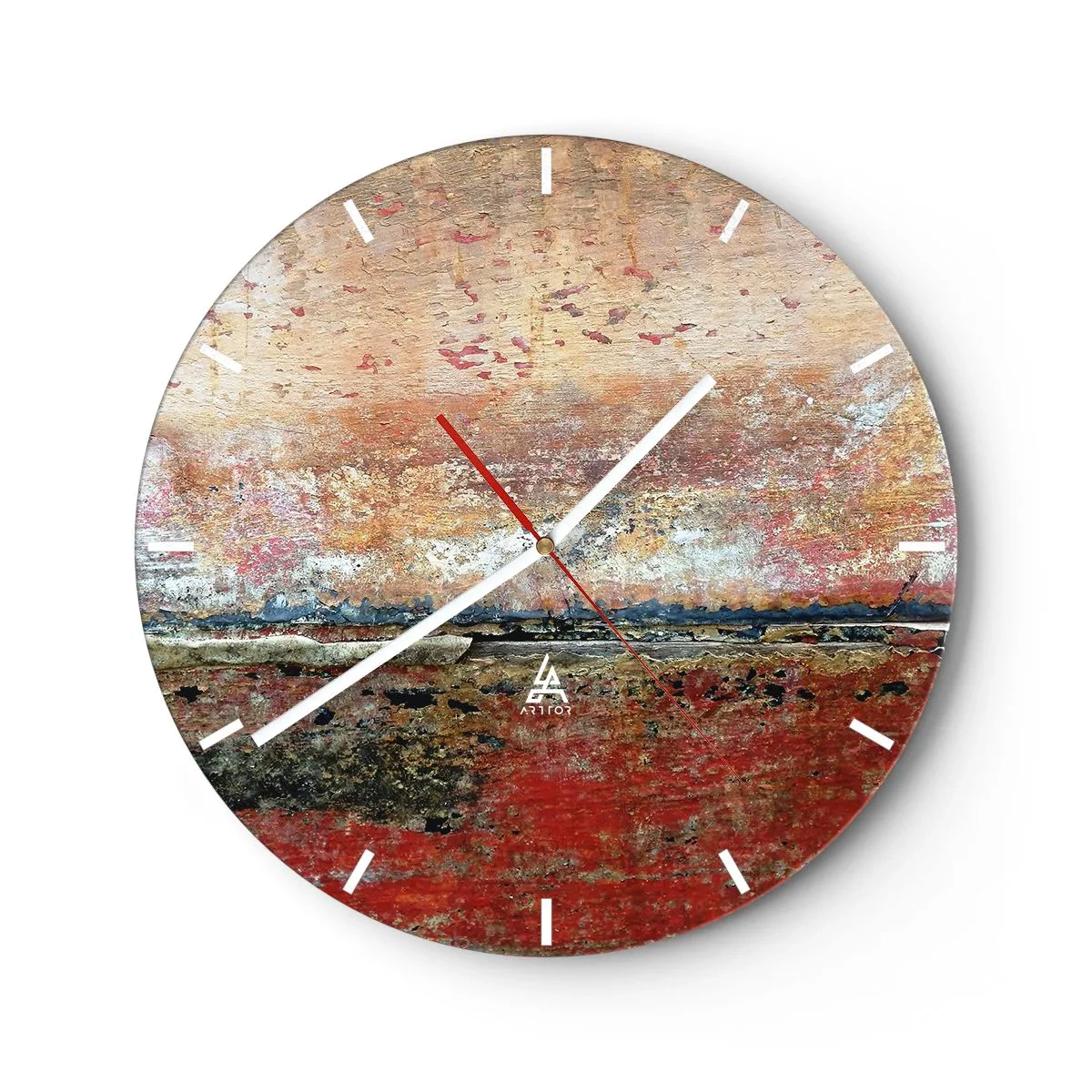 Zegar ścienny - Może to morze - 40x40 cm