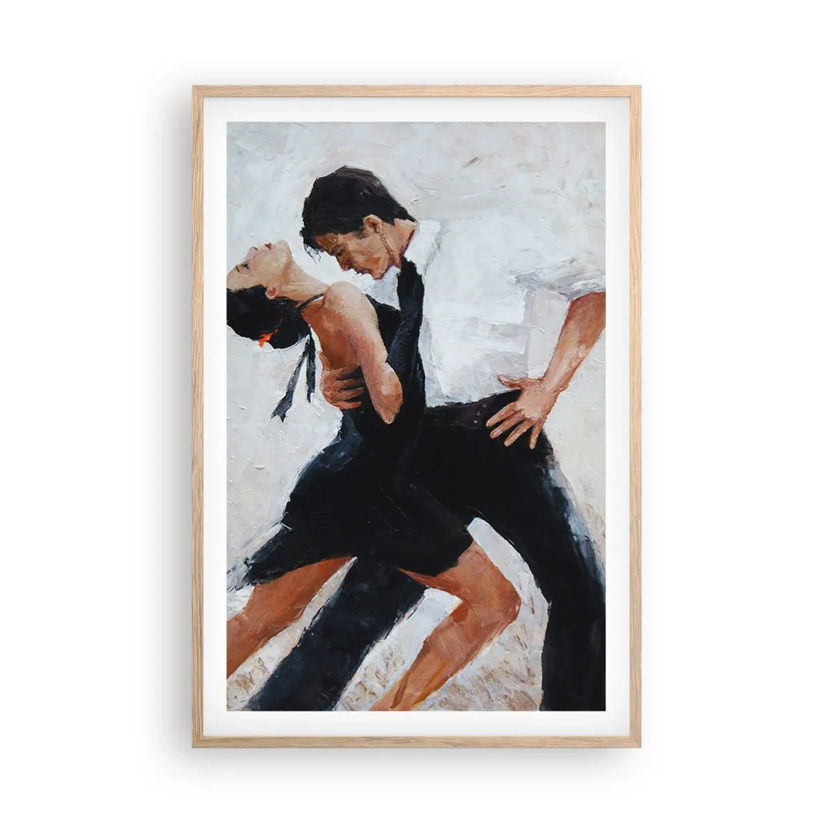 Plakat w ramie jasny dąb - Tango mych marzeń i snów - 61x91 cm