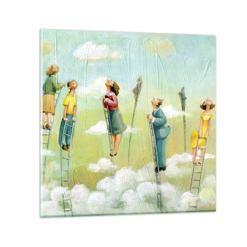 Obraz na szkle - Za swoim marzeniem - 30x30 cm