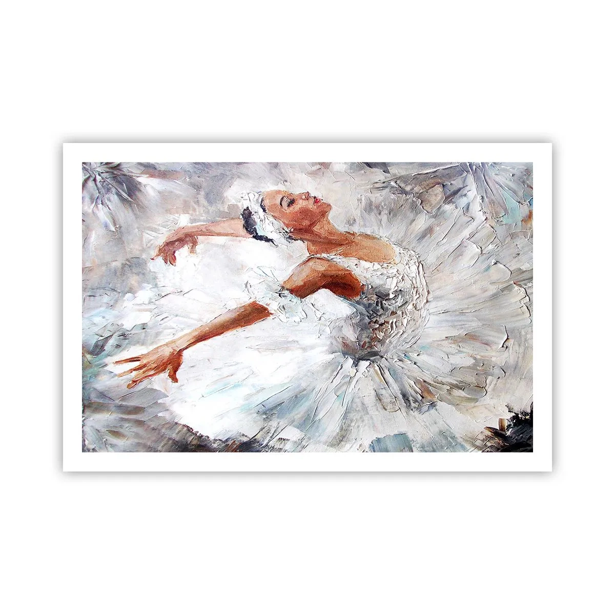 Plakat - Delikatna i lekka jak tiul - 91x61 cm