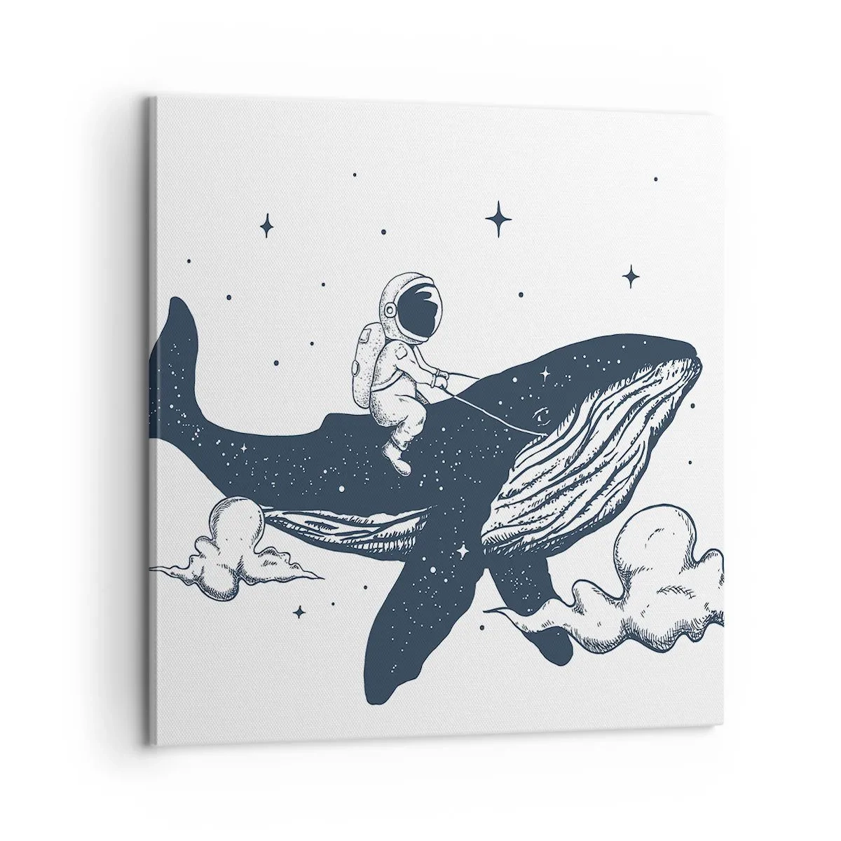 Obraz na płótnie - Kosmiczna przygoda - 60x60 cm