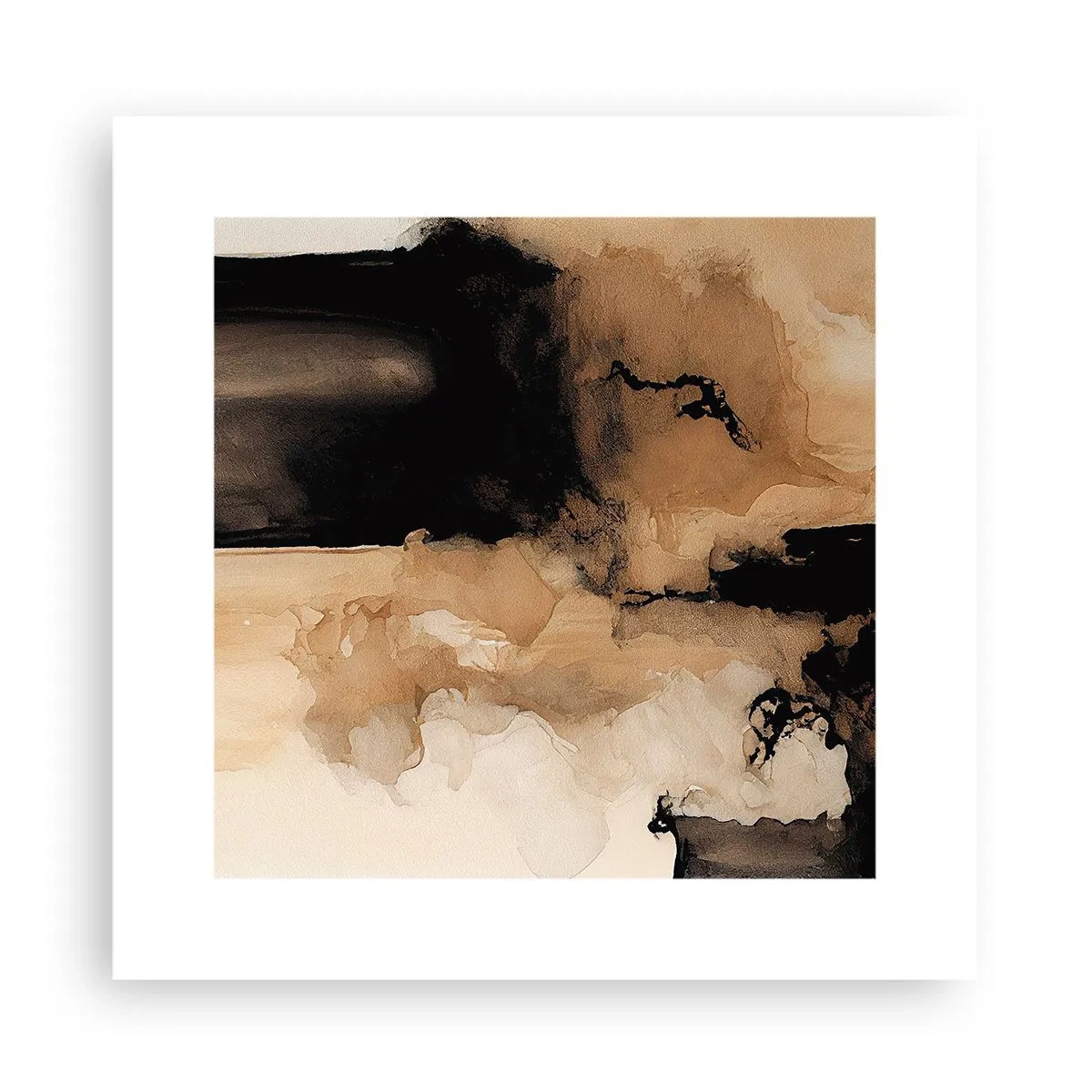 Plakat - Abstrakcja intrygująca - 30x30 cm